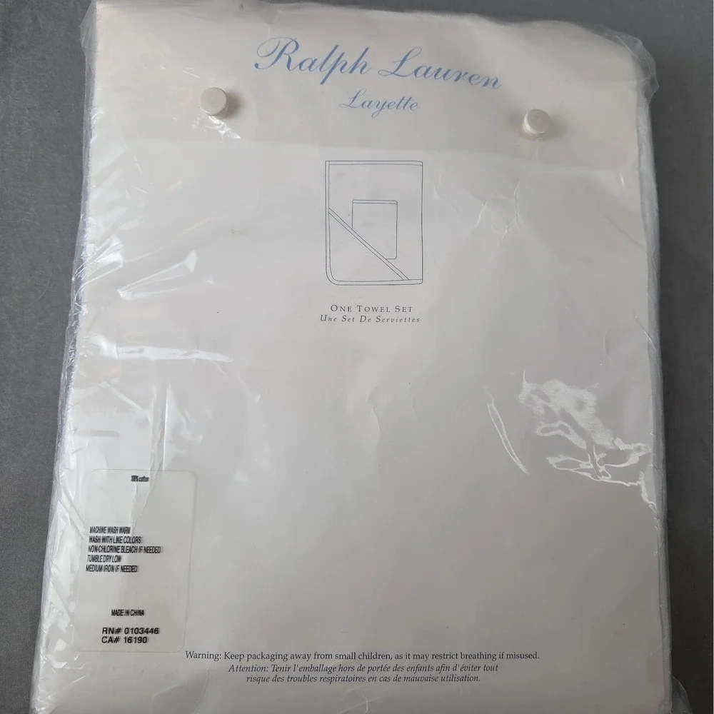 Ralph Lauren towel set